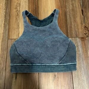 Blue Lululemon Sports Bra Size 4